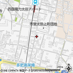 香川県高松市太田上町657周辺の地図