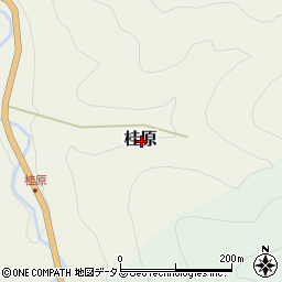 奈良県吉野郡黒滝村桂原周辺の地図
