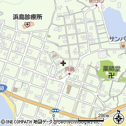 大島浜島工場周辺の地図