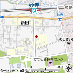 和歌山県伊都郡かつらぎ町新田111周辺の地図