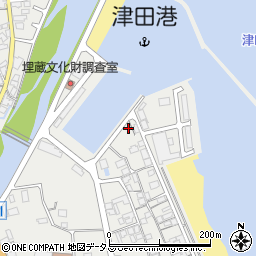 香川県さぬき市津田町津田1402-4周辺の地図
