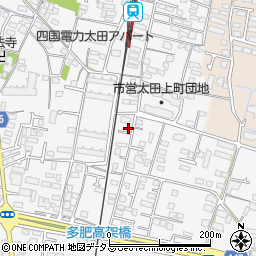 香川県高松市太田上町658周辺の地図