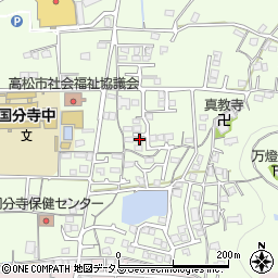 香川県高松市国分寺町新居947周辺の地図