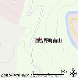 奈良県五條市西吉野町南山27周辺の地図