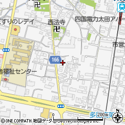 香川県高松市太田上町612周辺の地図