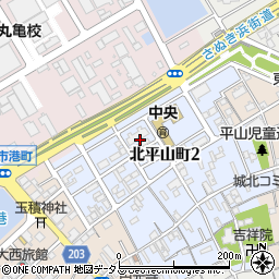 日本共産党丸亀市委員会周辺の地図