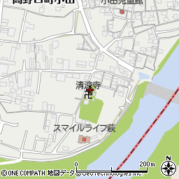 和歌山県橋本市高野口町小田426周辺の地図