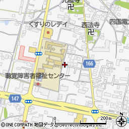 香川県高松市太田上町522-5周辺の地図