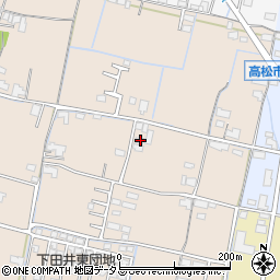 香川県高松市下田井町167周辺の地図
