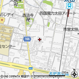 香川県高松市太田上町615周辺の地図