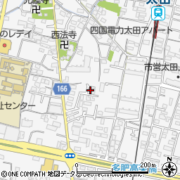 香川県高松市太田上町615周辺の地図