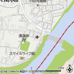 和歌山県橋本市高野口町小田423周辺の地図