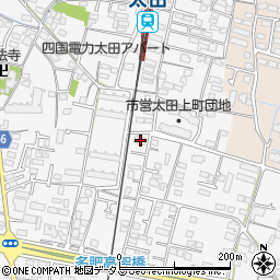 香川県高松市太田上町656周辺の地図