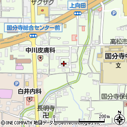 香川県高松市国分寺町新居1280-15周辺の地図