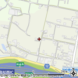 香川県高松市中間町694周辺の地図