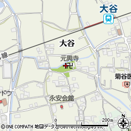 和歌山県伊都郡かつらぎ町大谷1069周辺の地図
