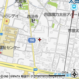 香川県高松市太田上町616周辺の地図