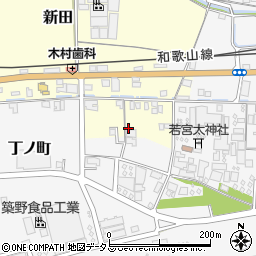 和歌山県伊都郡かつらぎ町新田135周辺の地図