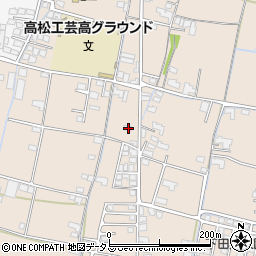 香川県高松市下田井町93-2周辺の地図