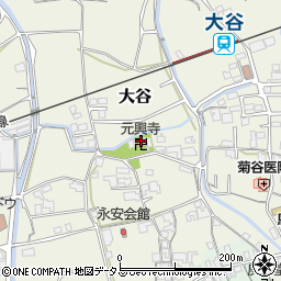 和歌山県伊都郡かつらぎ町大谷1071周辺の地図