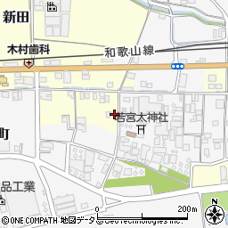 和歌山県伊都郡かつらぎ町新田129周辺の地図