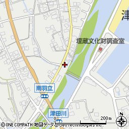 香川県さぬき市津田町津田2562-4周辺の地図