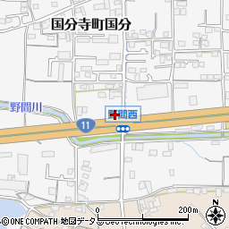 香川県高松市国分寺町国分578周辺の地図