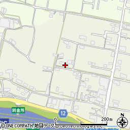 香川県高松市中間町596-2周辺の地図