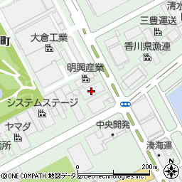 香川県丸亀市蓬莱町53周辺の地図