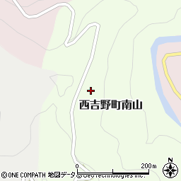 奈良県五條市西吉野町南山177周辺の地図