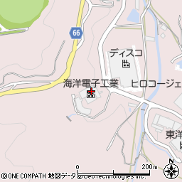 海洋電子工業株式会社　広島事業所周辺の地図