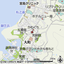 広島県廿日市市宮島町431周辺の地図