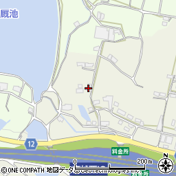香川県高松市中間町736周辺の地図