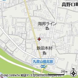 和歌山県橋本市高野口町小田503周辺の地図