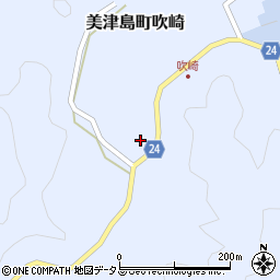 長崎県対馬市美津島町吹崎136周辺の地図