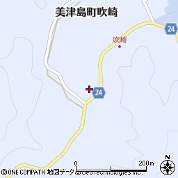 長崎県対馬市美津島町吹崎136-1周辺の地図