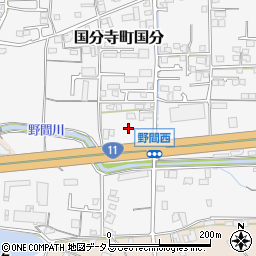 香川県高松市国分寺町国分577周辺の地図