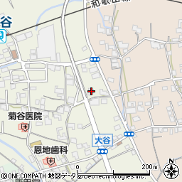 和歌山県伊都郡かつらぎ町大谷224周辺の地図
