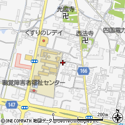 香川県高松市太田上町523周辺の地図