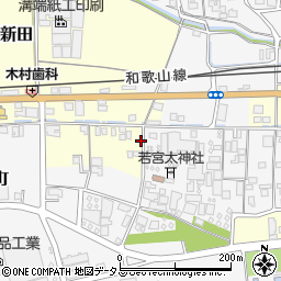 和歌山県伊都郡かつらぎ町新田125周辺の地図