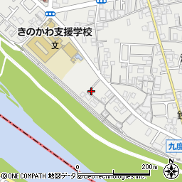 和歌山県橋本市高野口町向島101周辺の地図