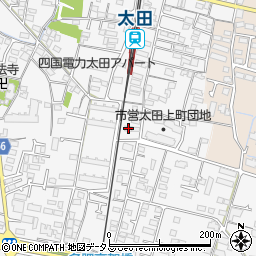 香川県高松市太田上町661-4周辺の地図