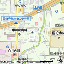 香川県高松市国分寺町新居1280-12周辺の地図