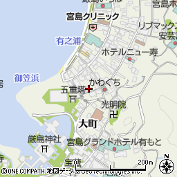広島県廿日市市宮島町442周辺の地図
