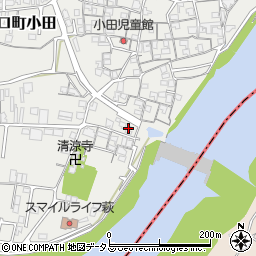 和歌山県橋本市高野口町小田410周辺の地図