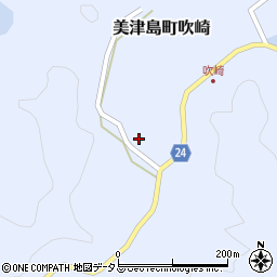 長崎県対馬市美津島町吹崎138周辺の地図