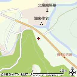 奈良県五條市西吉野町和田52周辺の地図