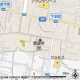 香川県高松市多肥下町233周辺の地図