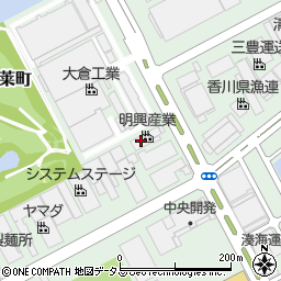 明興産業周辺の地図