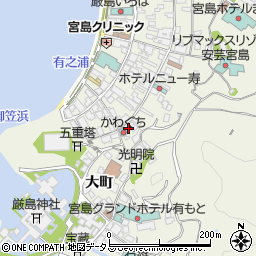 広島県廿日市市宮島町469の地図 住所一覧検索 地図マピオン